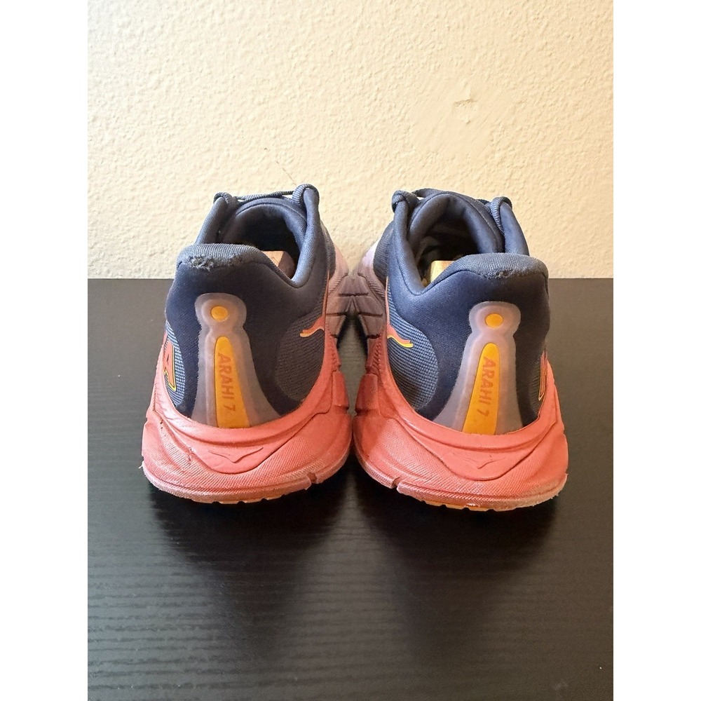 Hoka One One Arahi 7 Women's Size 7.5 B Running Shoes 1147851-NKV Blue Purple - Picture 6 of 9